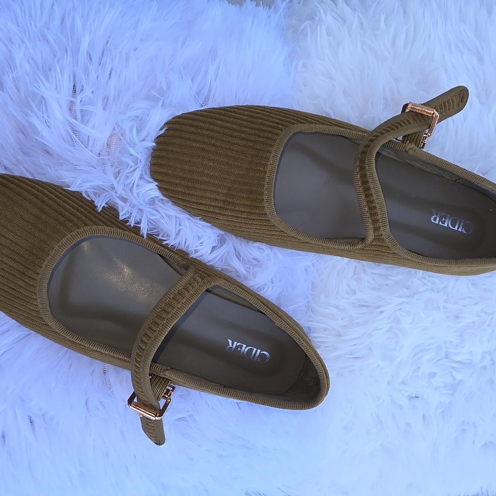 Cider Olive Mary Jane Slippers - Picture 3 of 4